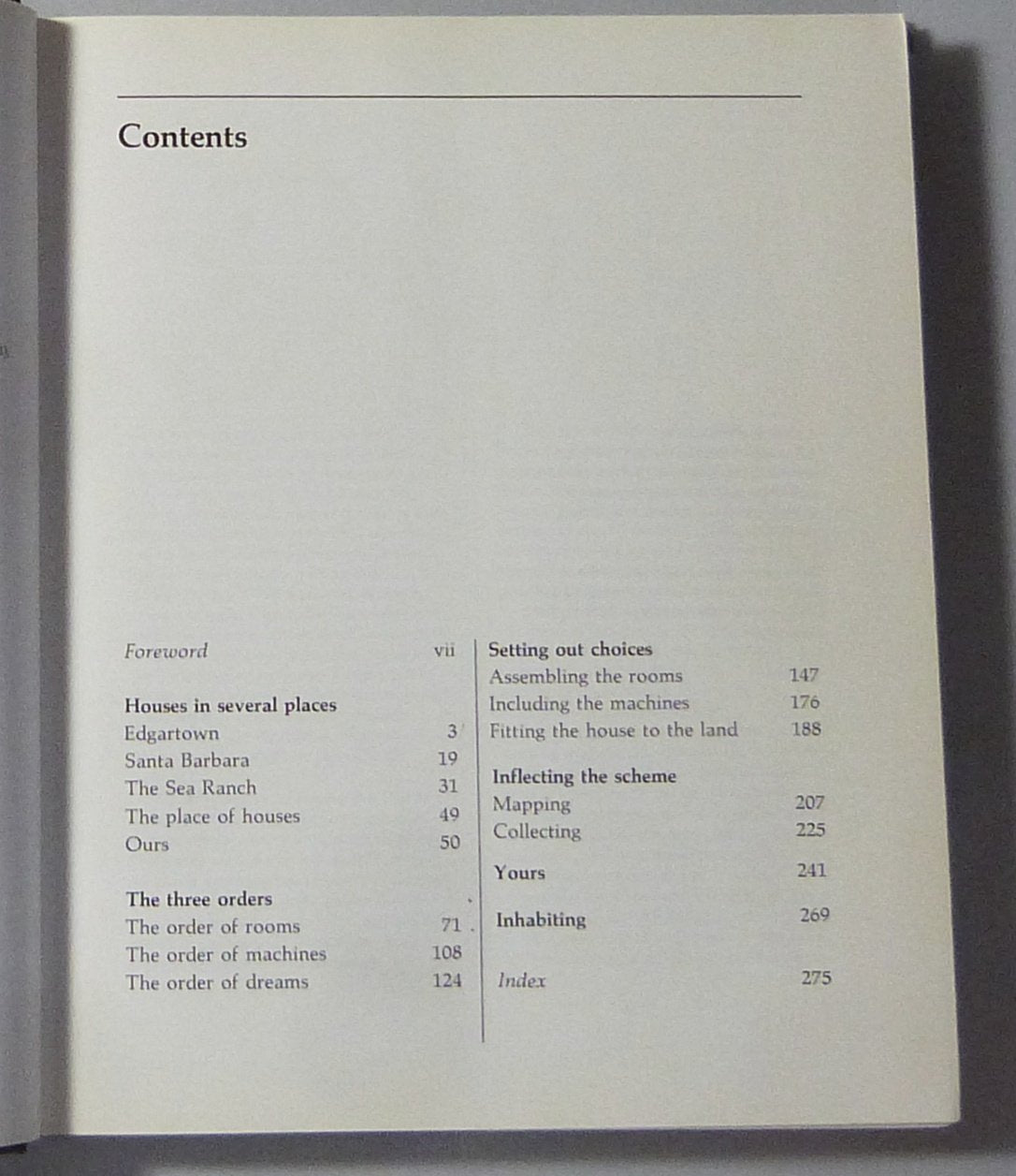 The Place of Houses by Charles Willard Moore