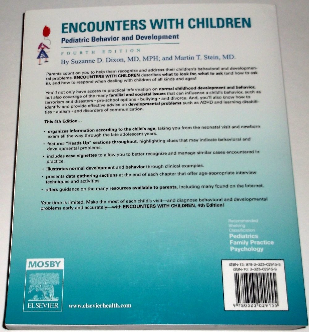 Encounters with Children: Pediatric Behavior and Development, 4th Edition