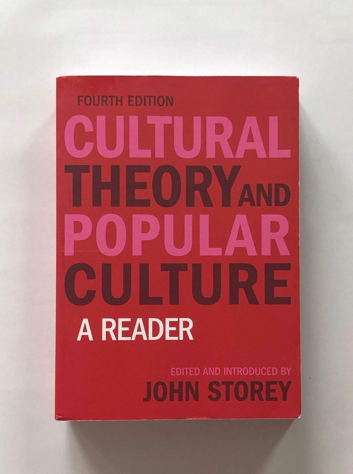 Cultural Theory and Popular Culture
