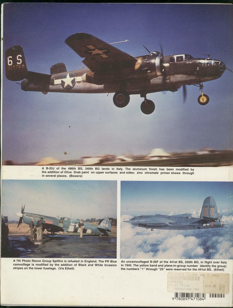 Air Force Colors, Vol. 2: ETO & MTO