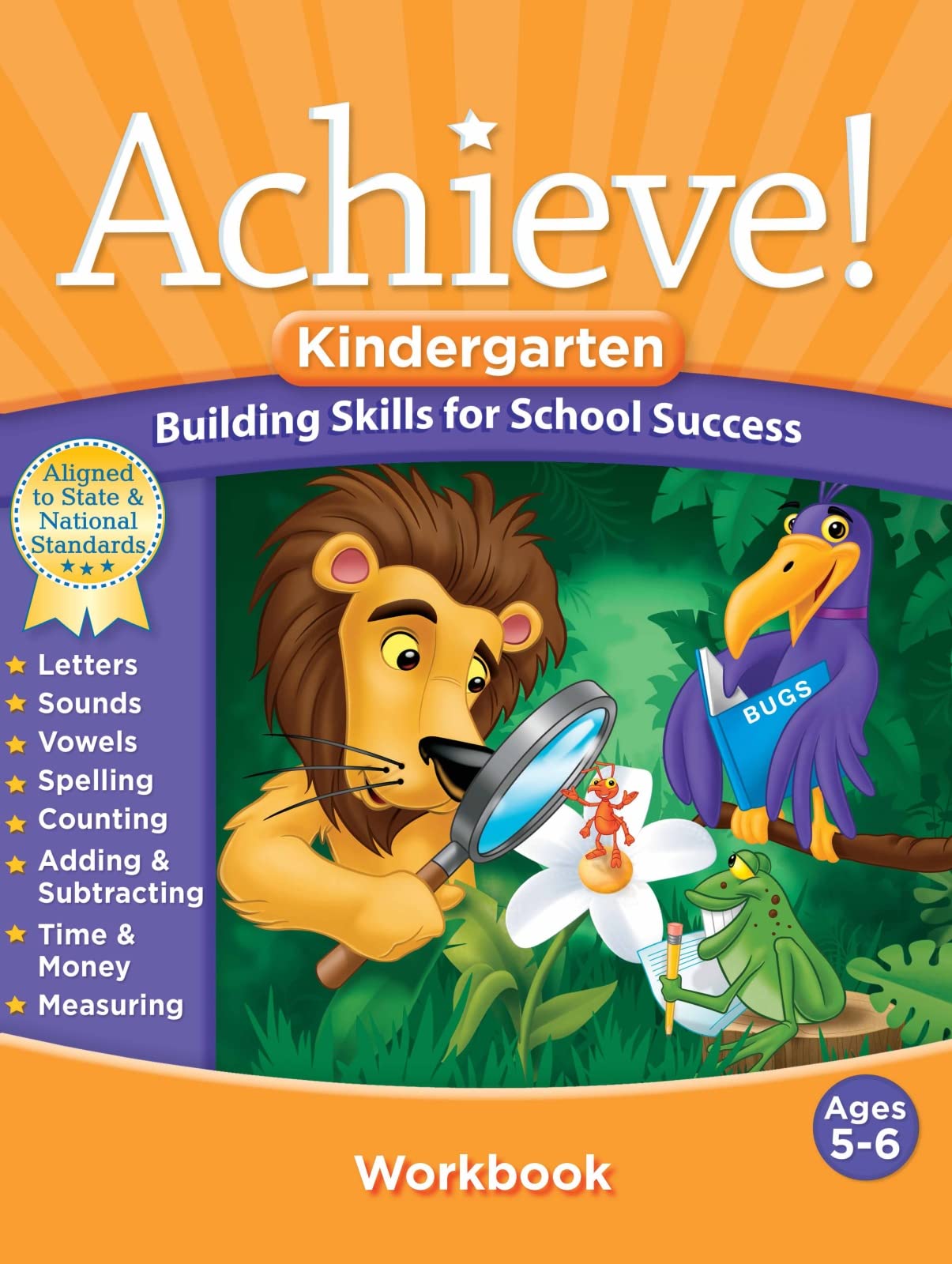 Achieve!: Kindergarten: Building Skills for School Success
