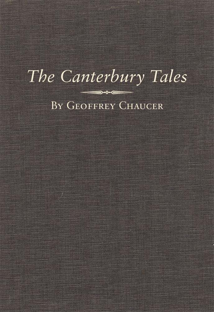 The Canterbury Tales: A Facsimile and Transcription of the Hengwrt Manuscript, with Variations from the Ellesmere Manuscript (Volume 1) (Variorum Chaucer Series)