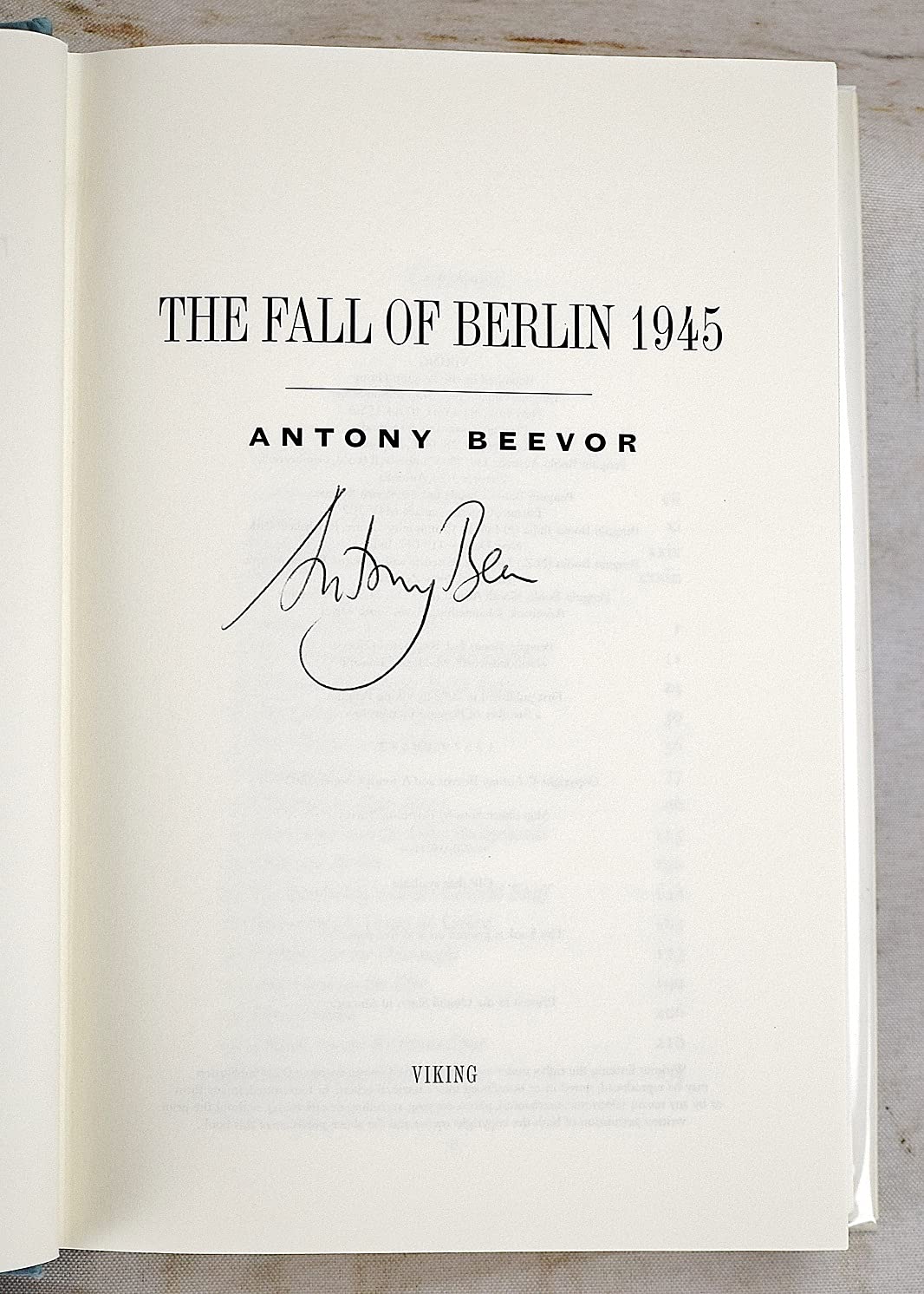 The Fall of Berlin 1945 by Antony Beevor
