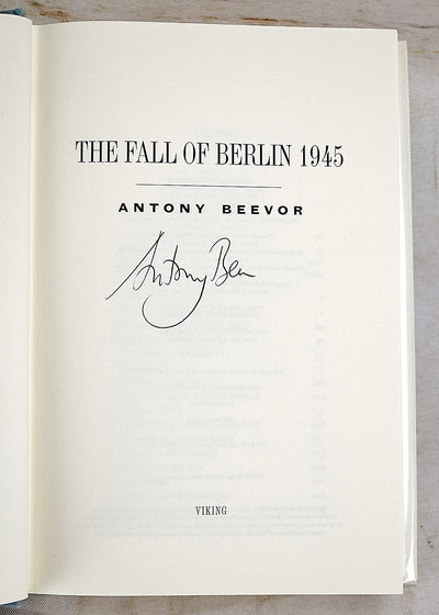 The Fall of Berlin 1945 by Antony Beevor