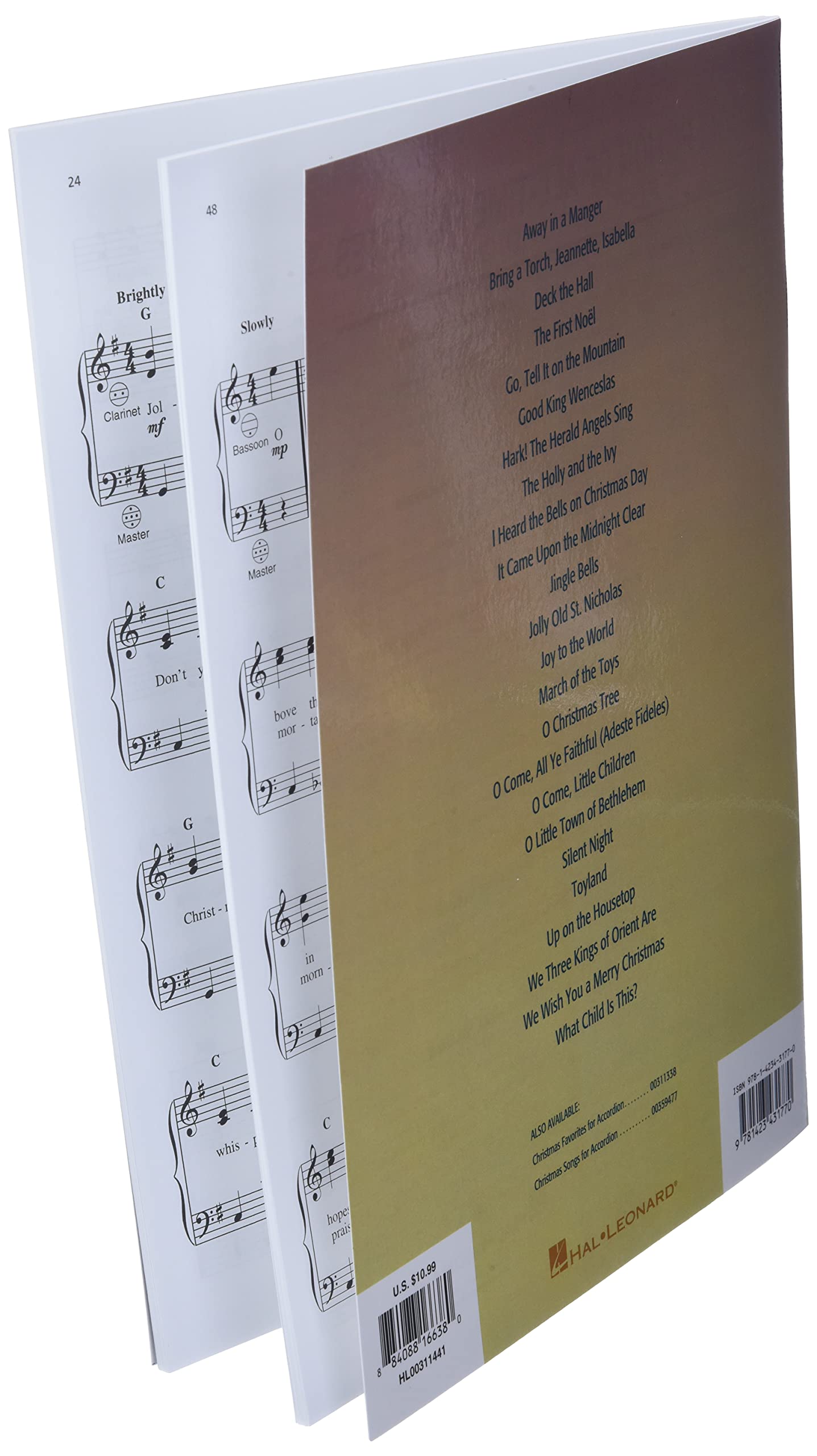 Christmas Carols for Accordion