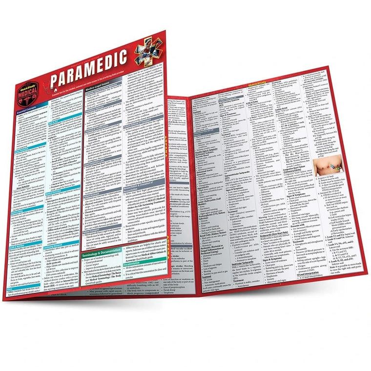 Paramedic: a QuickStudy Laminated Reference Guide