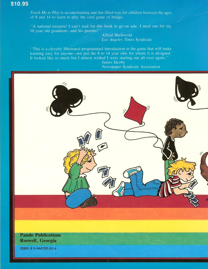 Teach Me to Play: A First Bridge Book by Goodwin, Jude