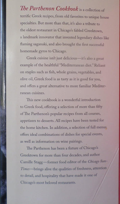 The Parthenon Cookbook: Great Mediterranean Recipes from the Heart of Chicago's Greektown