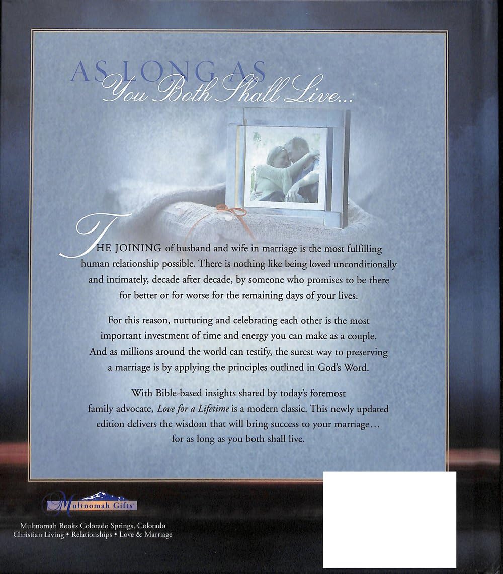 Love for a Lifetime: Building a Marriage That Will Go the Distance (DOBSON, DR. JAMES)