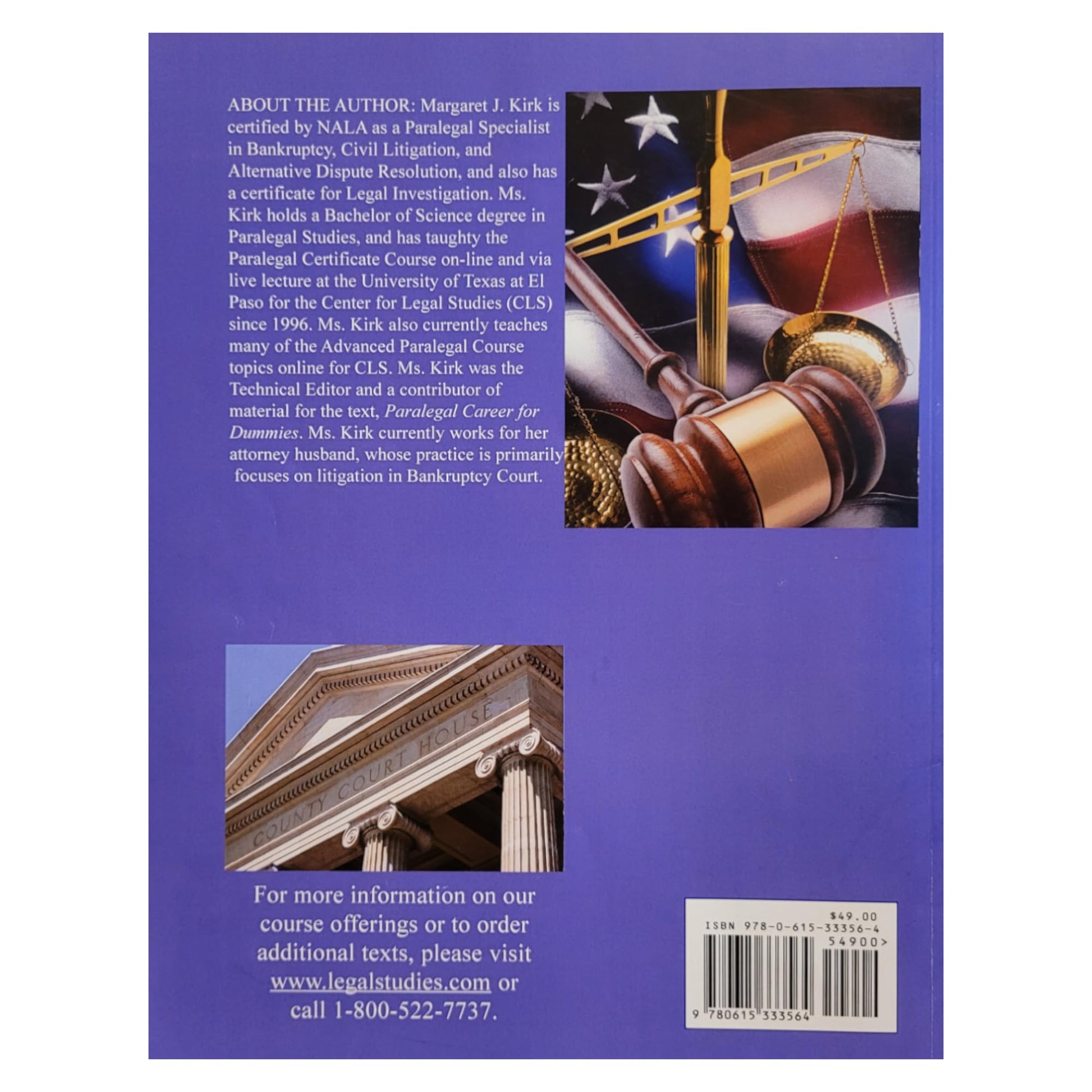 Paralegal Certificate Course Workbook