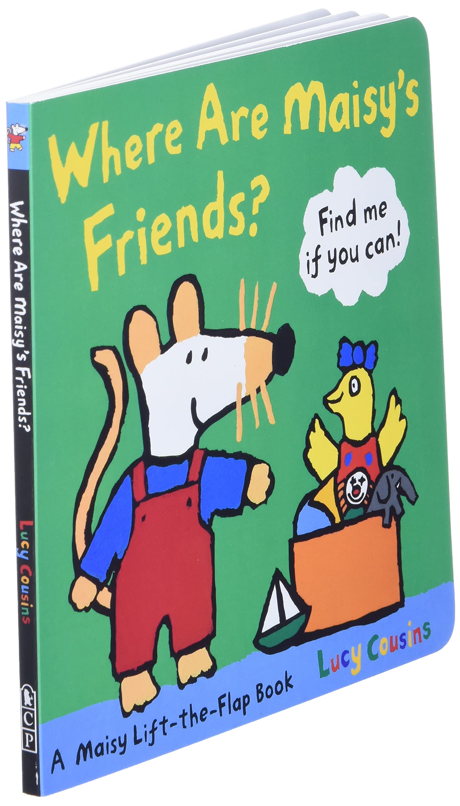 Where Are Maisy's Friends?: A Maisy Lift-the-Flap Book (A Hide-and-Seek with Maisy the Mouse - Interactive Board Book for Toddlers and Kids Ages 2-5)