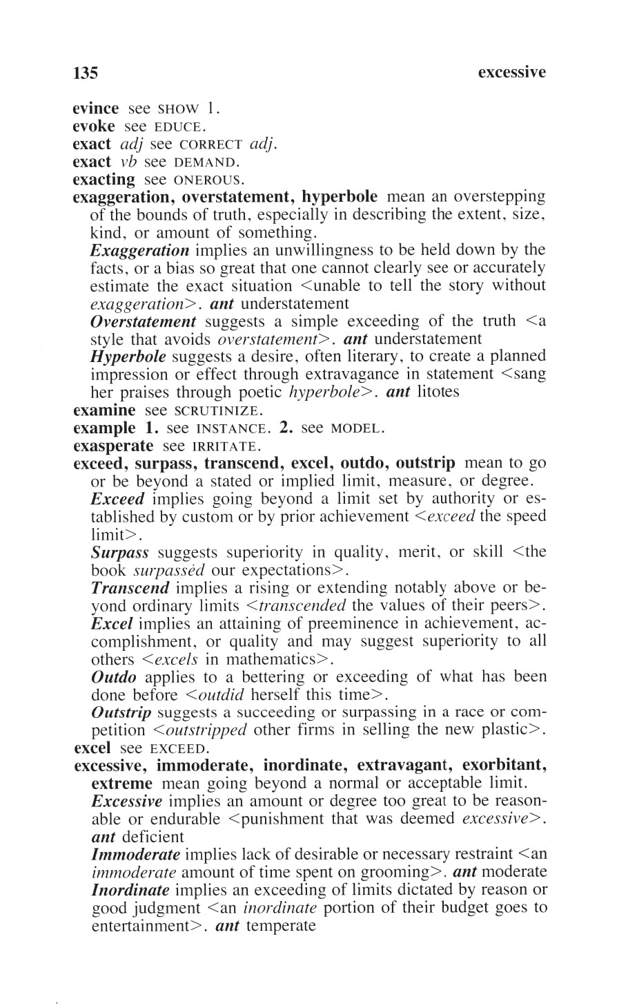 The Merriam-Webster Dictionary of Synonyms and Antonyms