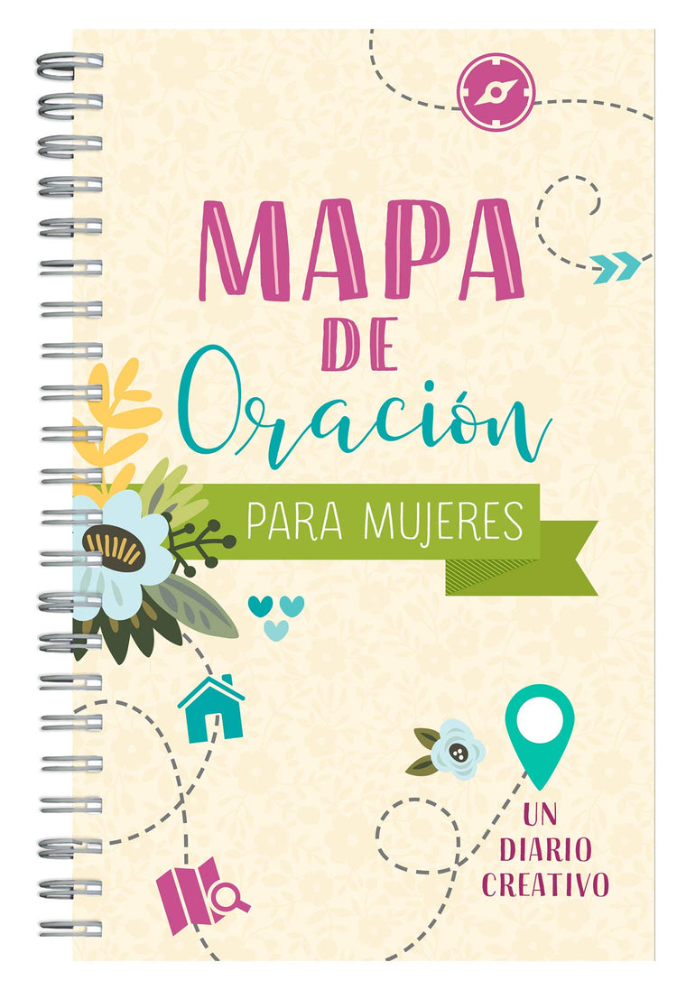 Mapa de Oración Para Mujeres: Un Diario Creativo (Spanish Edition)