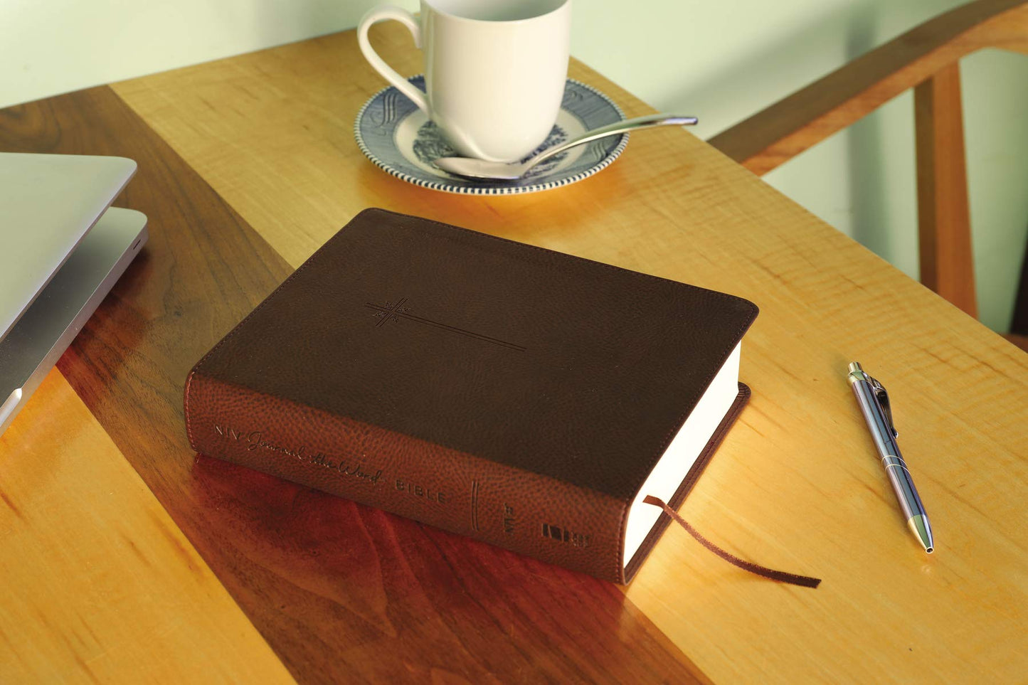 NIV, Journal the Word Bible (Perfect for Note-Taking), Leath