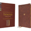 NKJV, Thompson Chain-Reference Bible, Large Print, Leathersoft, Brown, Red Letter, Comfort Print