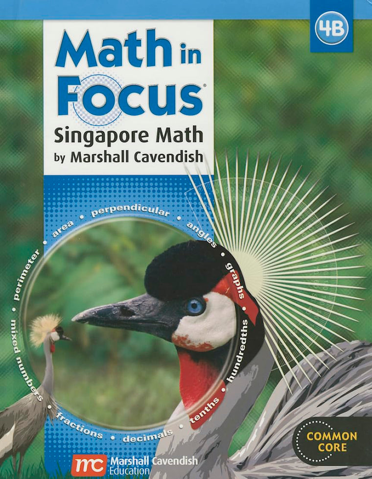 Math in Focus: Singapore Math: Student Edition, Book B Grade 4 2013