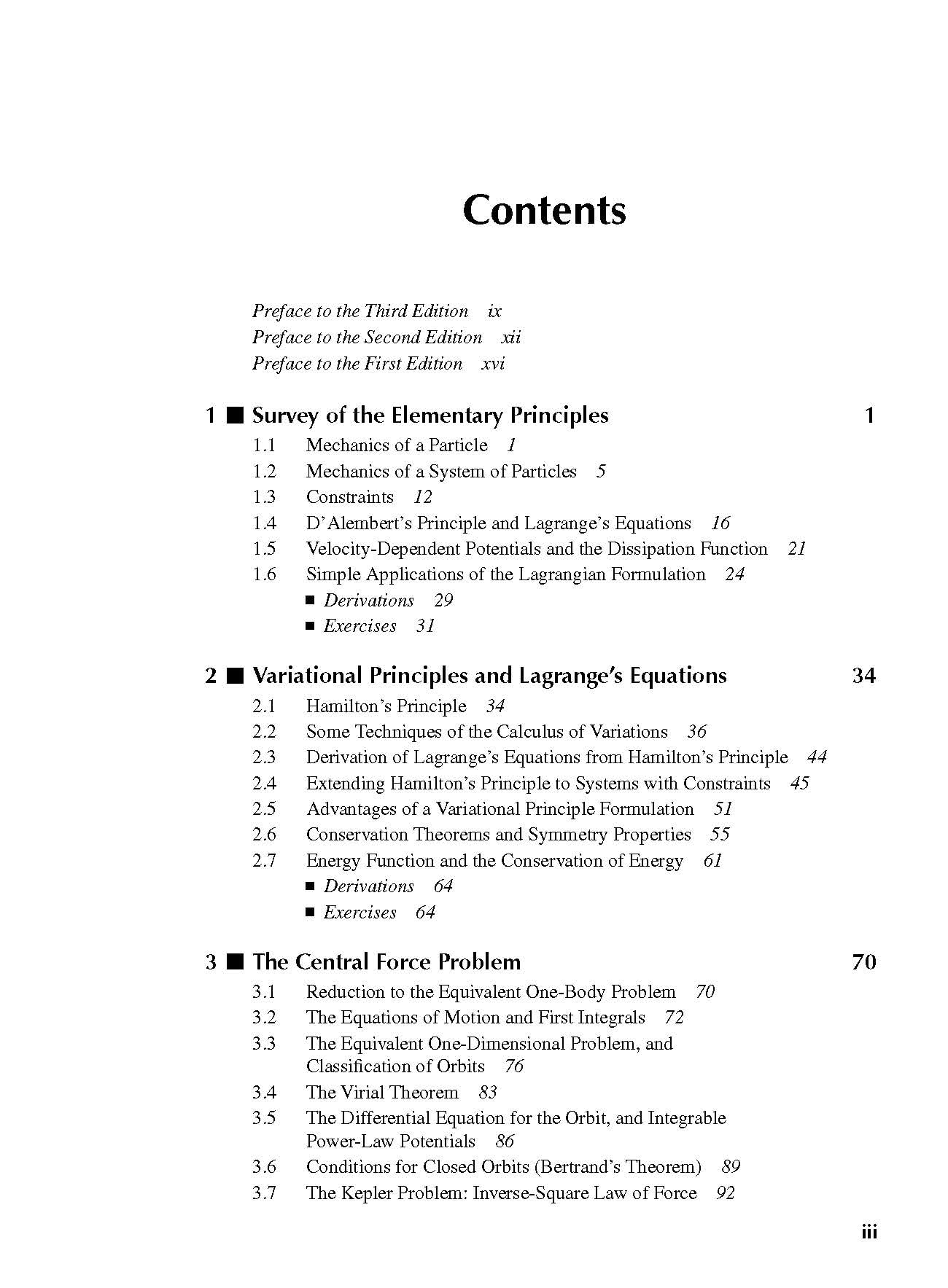 Classical Mechanics
