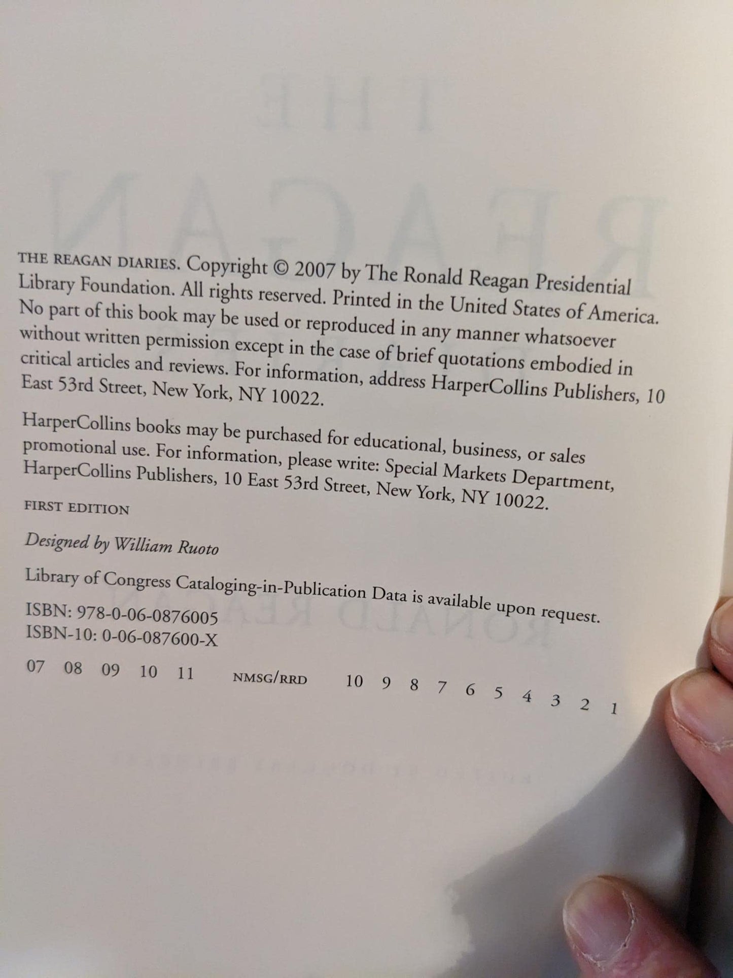 The Reagan Diaries