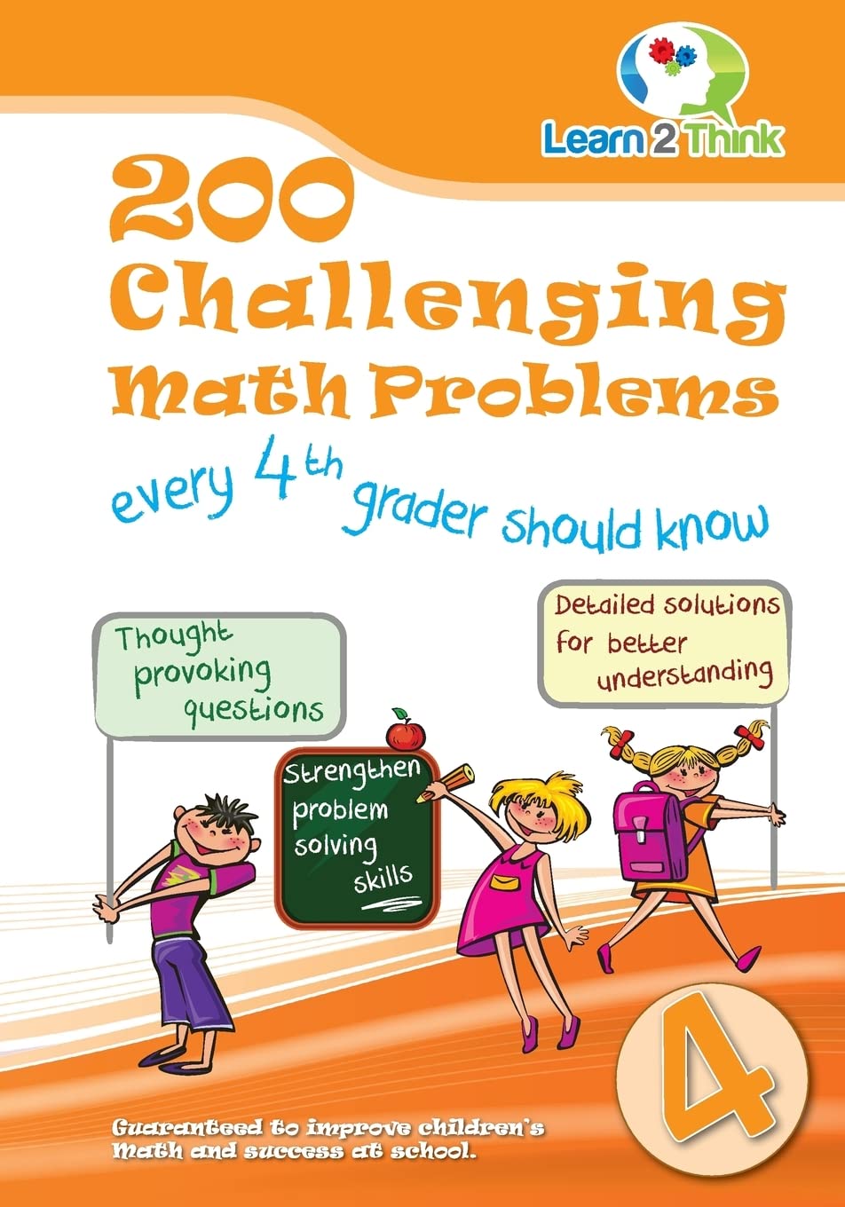 200 Challenging Math Problems every 4th Grader should know