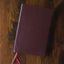 NIV, Thinline Reference Bible (Deep Study at a Portable Size), Large Print, Bonded Leather, Burgundy, Red Letter, Comfort Print