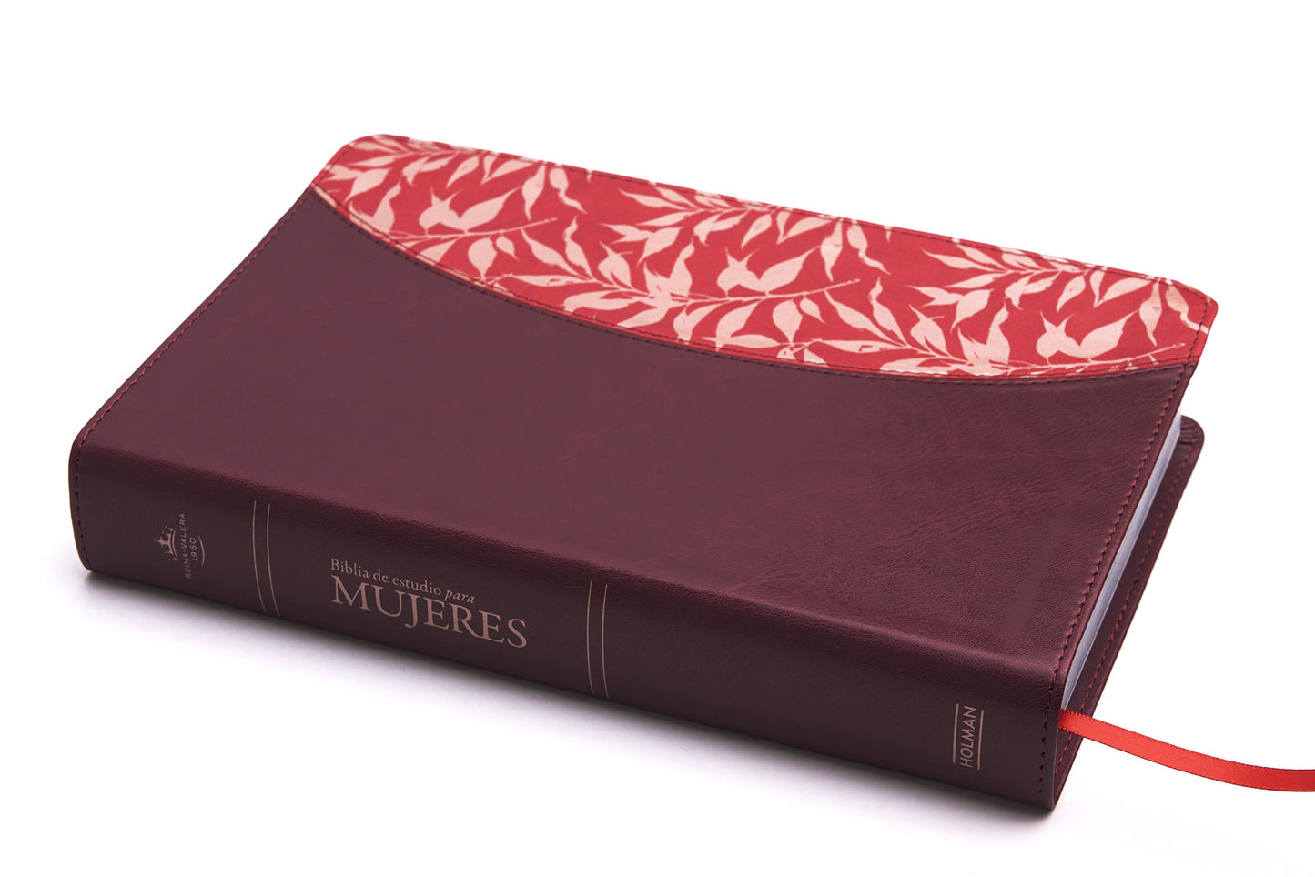 Biblia Reina Valera 1960 de Estudio para mujeres vino tinto-fucsia, s?mil piel  RVR 1960 Women Study Bible, Burgundy-Fuschia LeatherTouch (Spanish Edition)