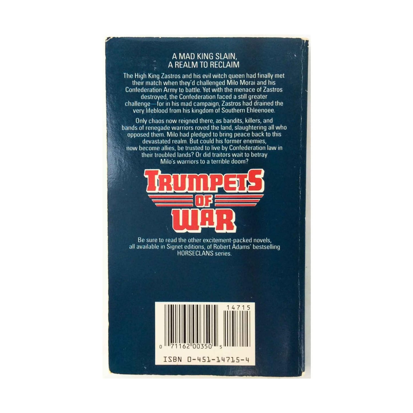 Trumpets of War (Horseclans, No. 16) by Robert Adams