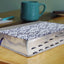 NIV, Verse Mapping Bible, Leathersoft, Navy Floral, Thumb Indexed, Comfort Print: Find Connections in Scripture Using a Unique 5-Step Process