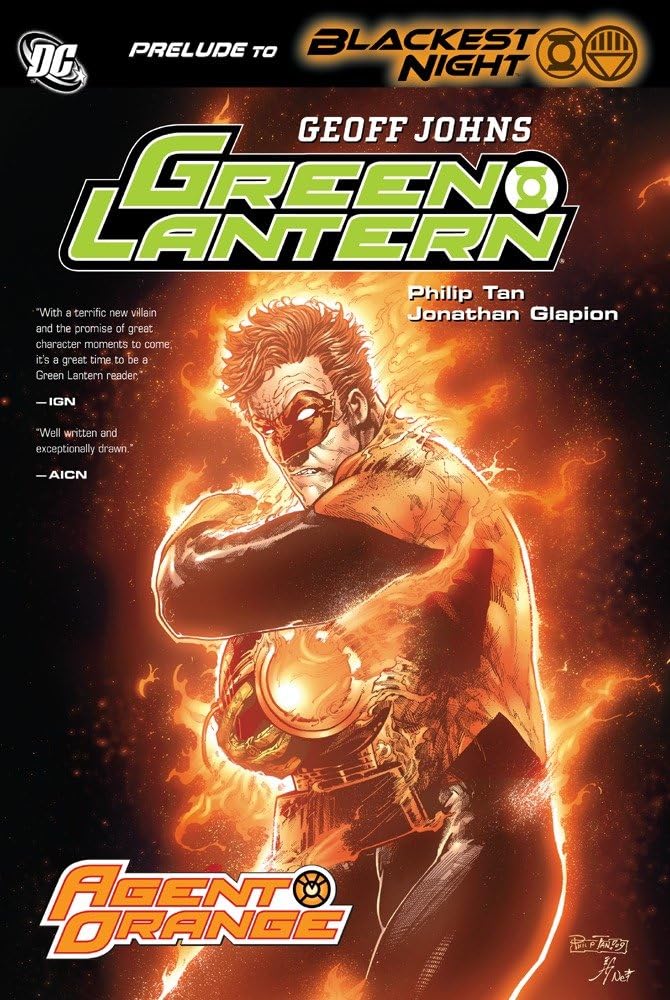 Green Lantern: Agent Orange: Prelude to Blackest Night by Jo