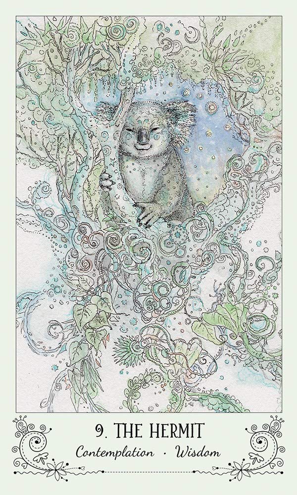 Spiritsong Tarot: 78-Card Tarot Deck with Animal Spirit Guides, Shamanic Symbolism, Hand-Drawn Visionary Artwork, Divine Guidance, 108-Page Guidebook