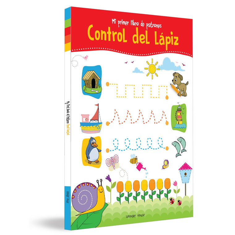 My First Book of Pencil Control Book (Spanish Edition)