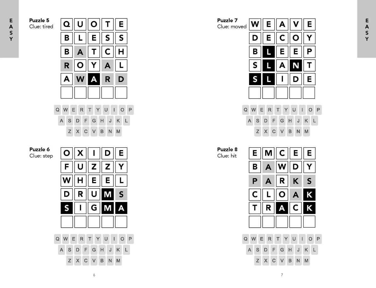 Wordle Challenge 2: 500 puzzles to do anywhere, anytime (Puzzle Challenge)