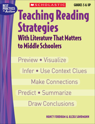 Teaching Reading Strategies With Literature That Matters to Middle Schoolers