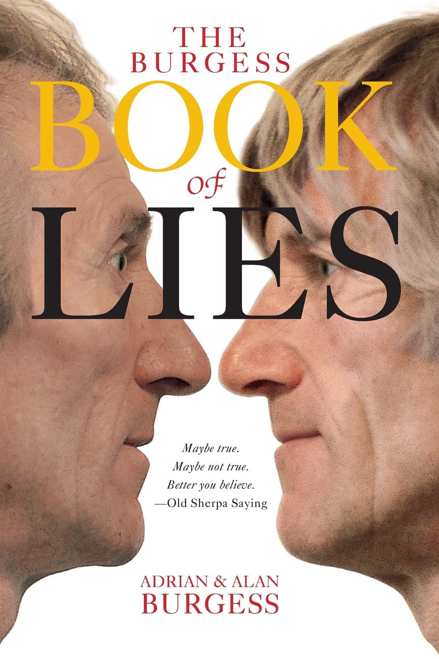 Burgess Book of Lies by Burgess, Adrian