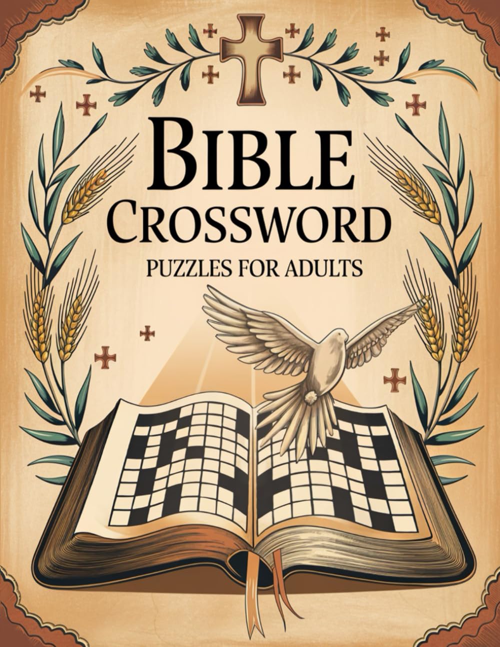 Bible Crossword Puzzles For Adults: Explore God?s Word Through Large Print Christian & Religious Crossword Puzzles For Adults And Seniors. Christian Gifts & Biblical Gifts For Women / Men.