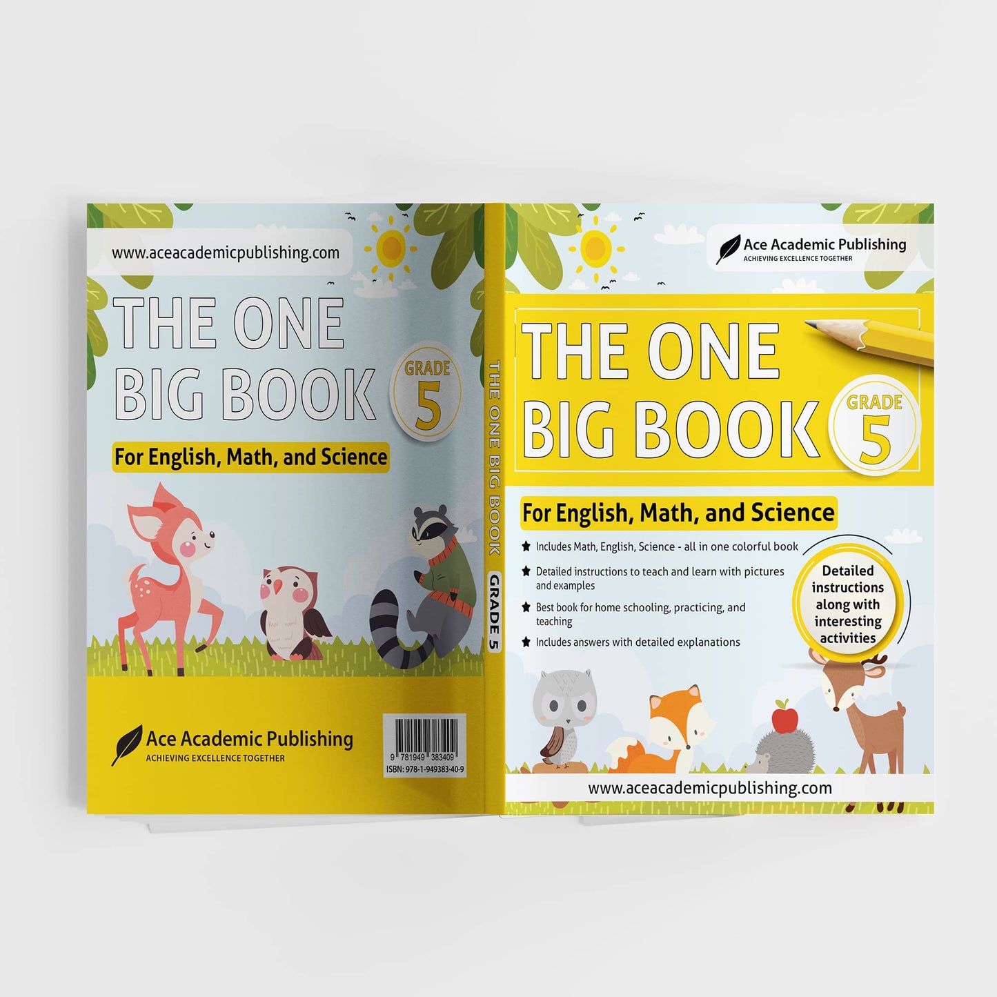 The One Big Book - Grade 5: For English, Math and Science