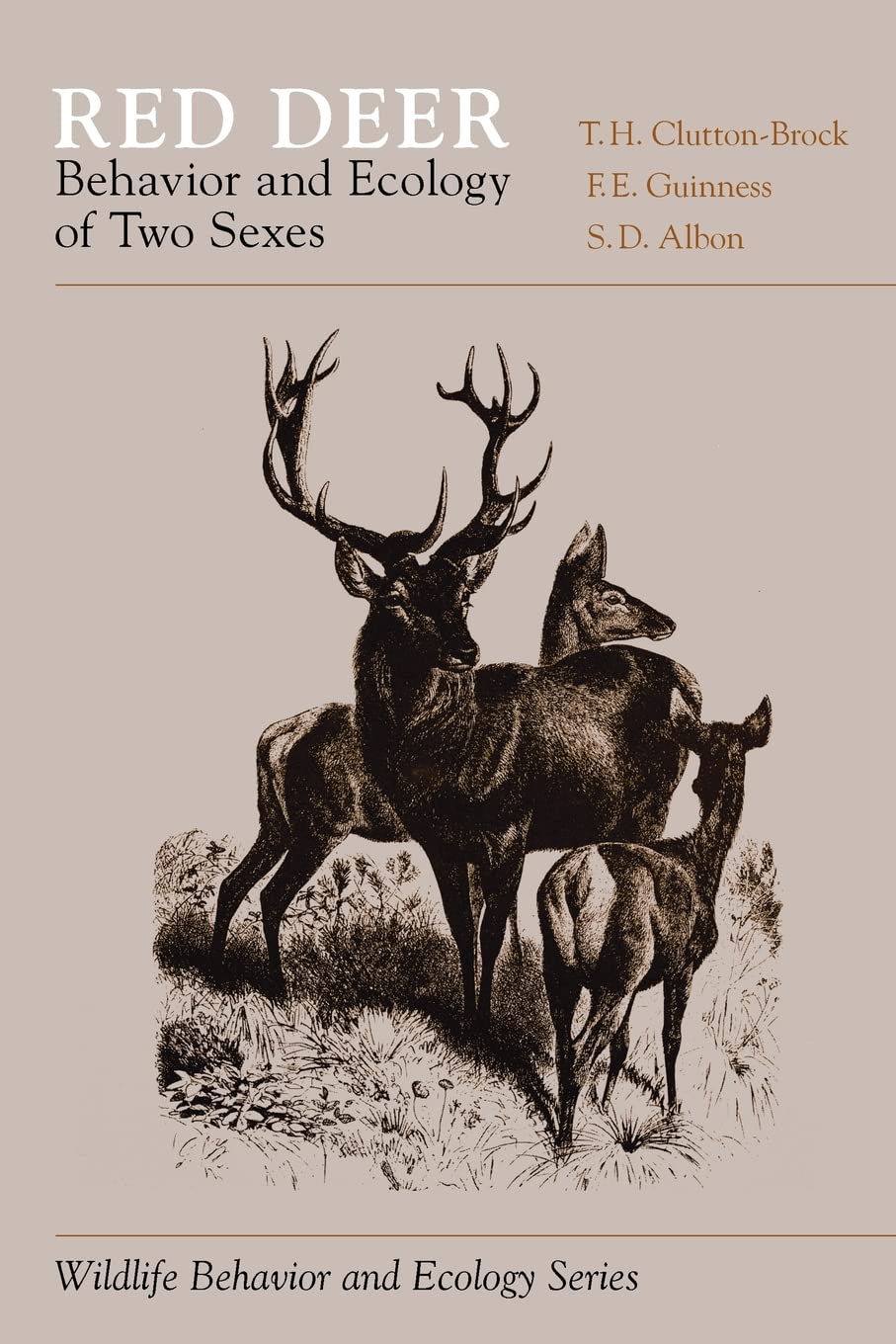 Red Deer: Behavior and Ecology of Two Sexes (Wildlife Behavior and Ecology series)