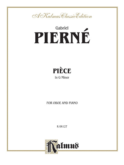 Piece in G Minor: Part(s) (Kalmus Edition)