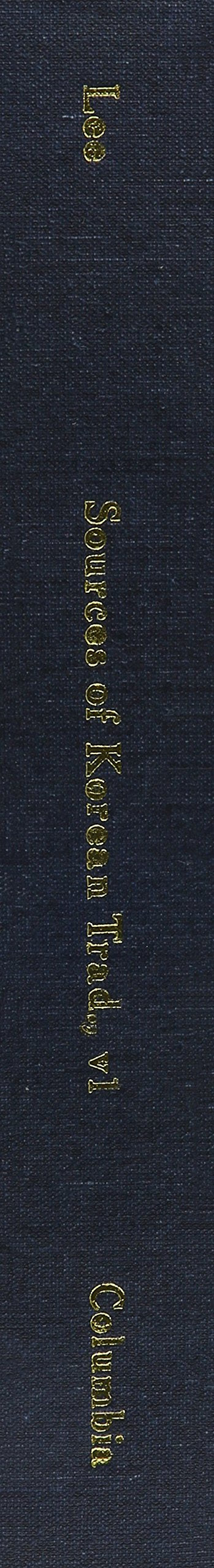 Sources of Korean Tradition