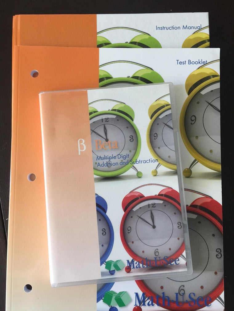 Math-U-See Beta Instruction Pack