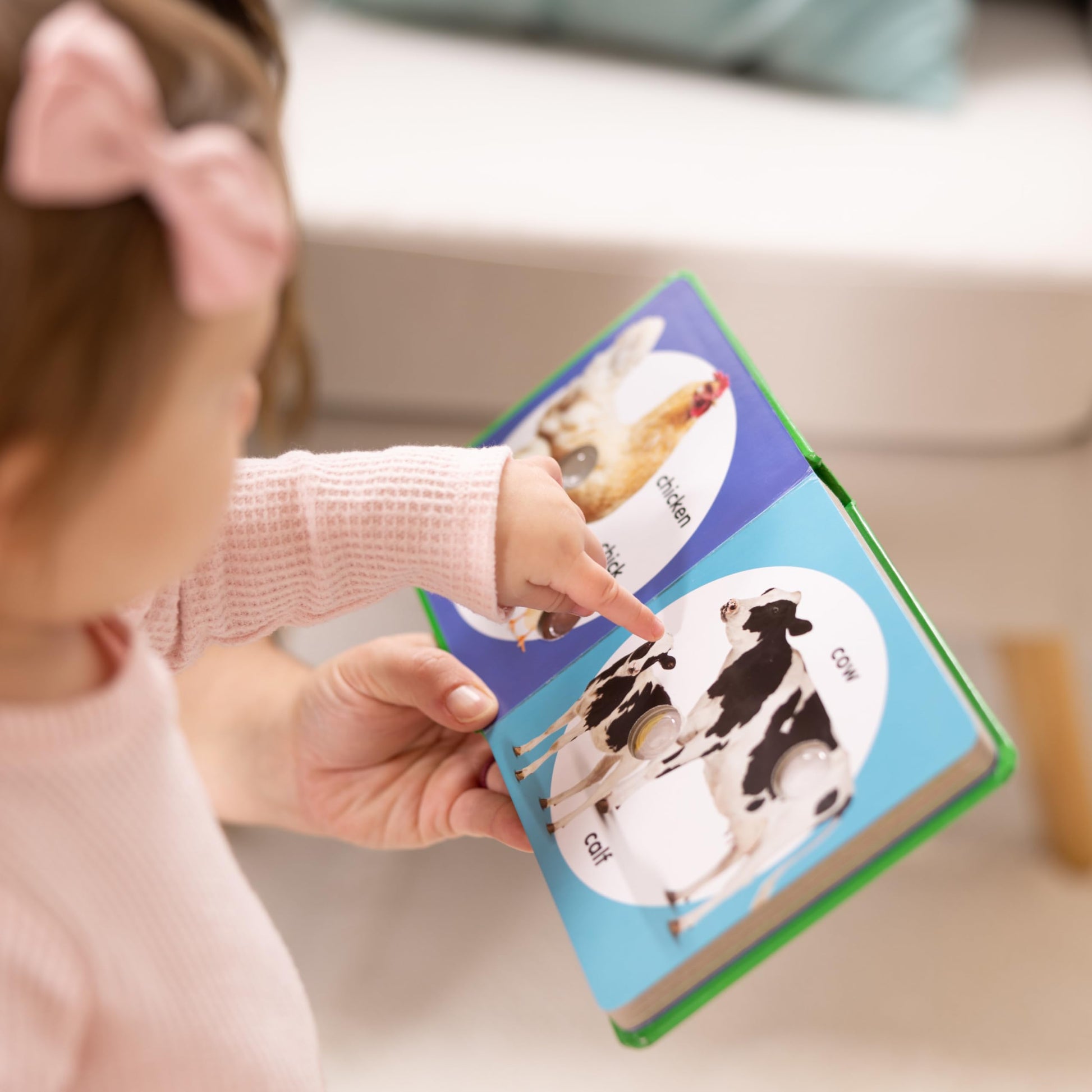 Melissa & Doug Poke-A-Dot: Farm Animal Families