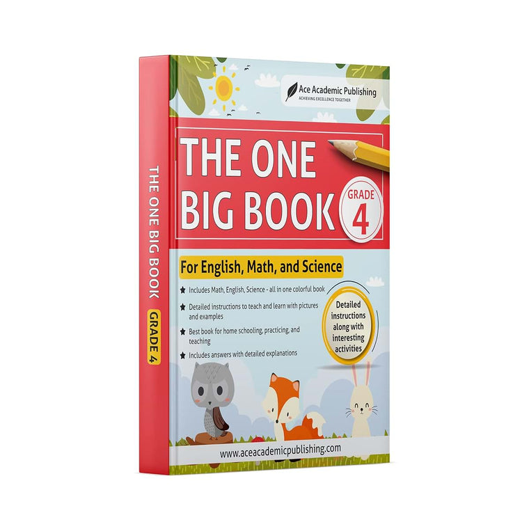 The One Big Book - Grade 4: For English, Math and Science