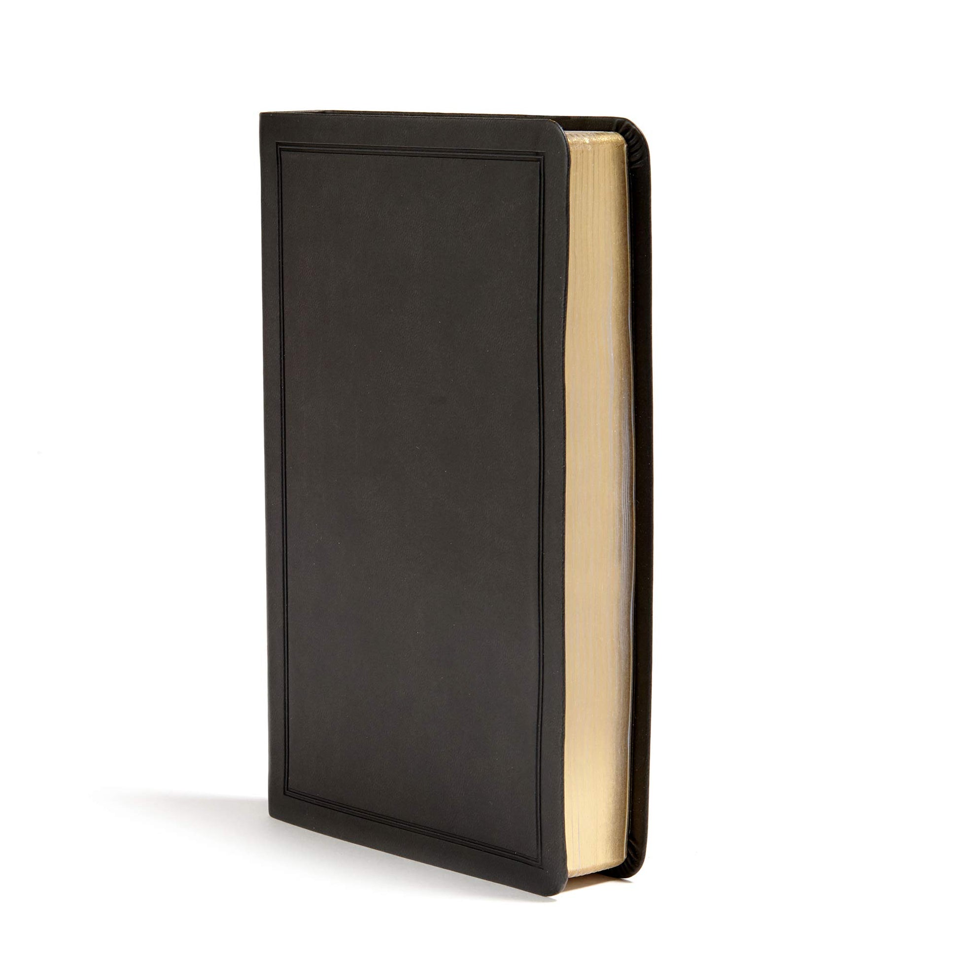 KJV Deluxe Gift Bible, Black LeatherTouch, Red Letter, Pure Cambridge Text, Presentation Page, Easy-to-Read Bible MCM Type