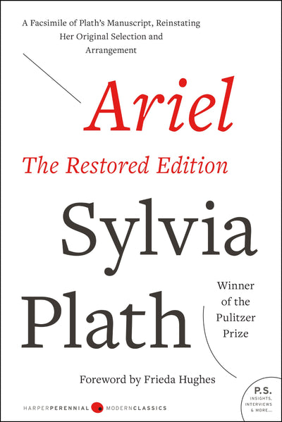 Ariel: The Restored Edition: A Facsimile of Plath's Manuscript, Reinstating Her Original Selection and Arrangement (Modern Classics)