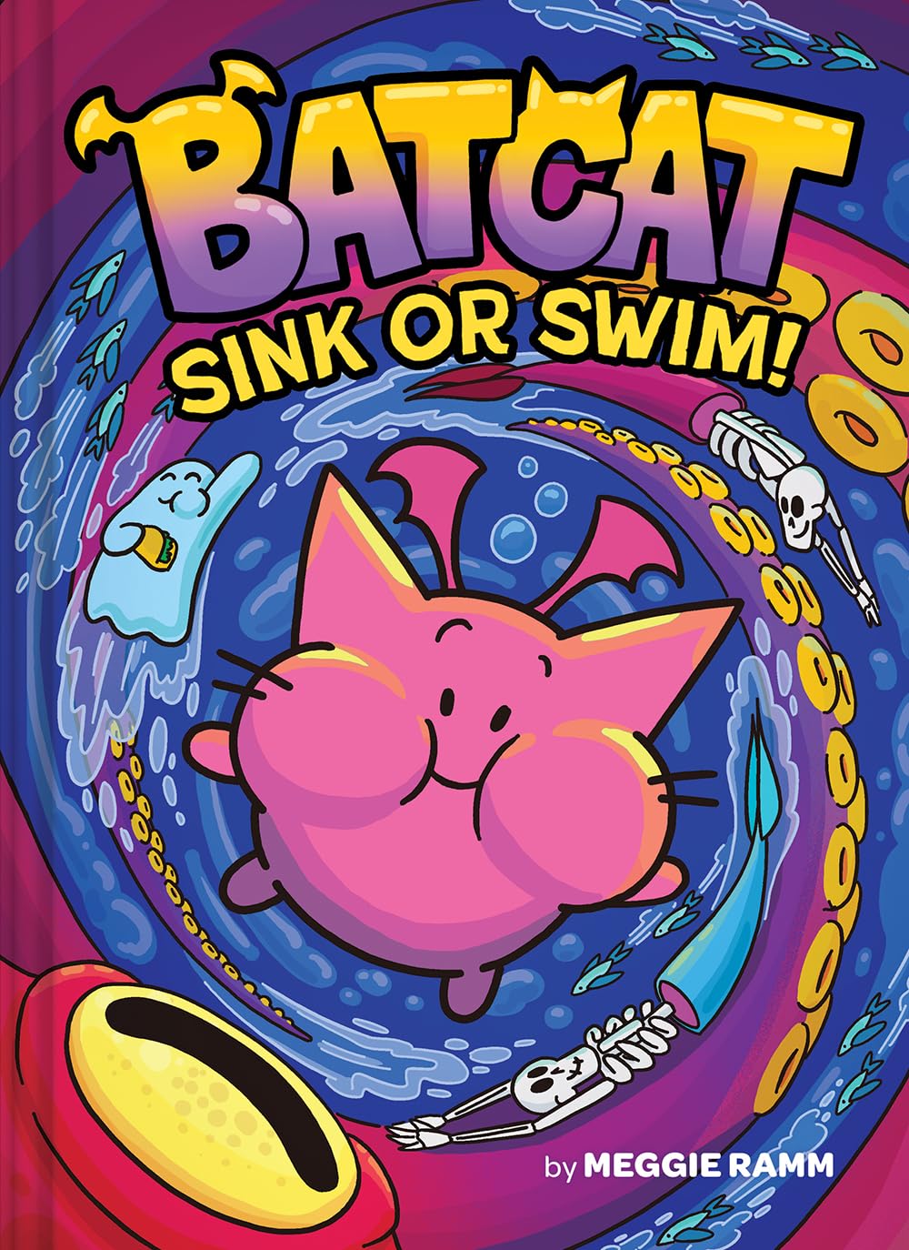 Sink or Swim! (Batcat Book #2): A Graphic Novel (Volume 2) (Batcat, 2)