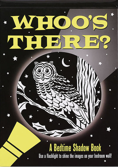 Whoo's There? Bedtime Shadow Book by Peter Pauper Press