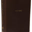 NKJV, Journal the Word Reference Bible, Leathersoft, Brown, Red Letter, Comfort Print: Let Scripture Explain Scripture. Reflect on What You Learn.
