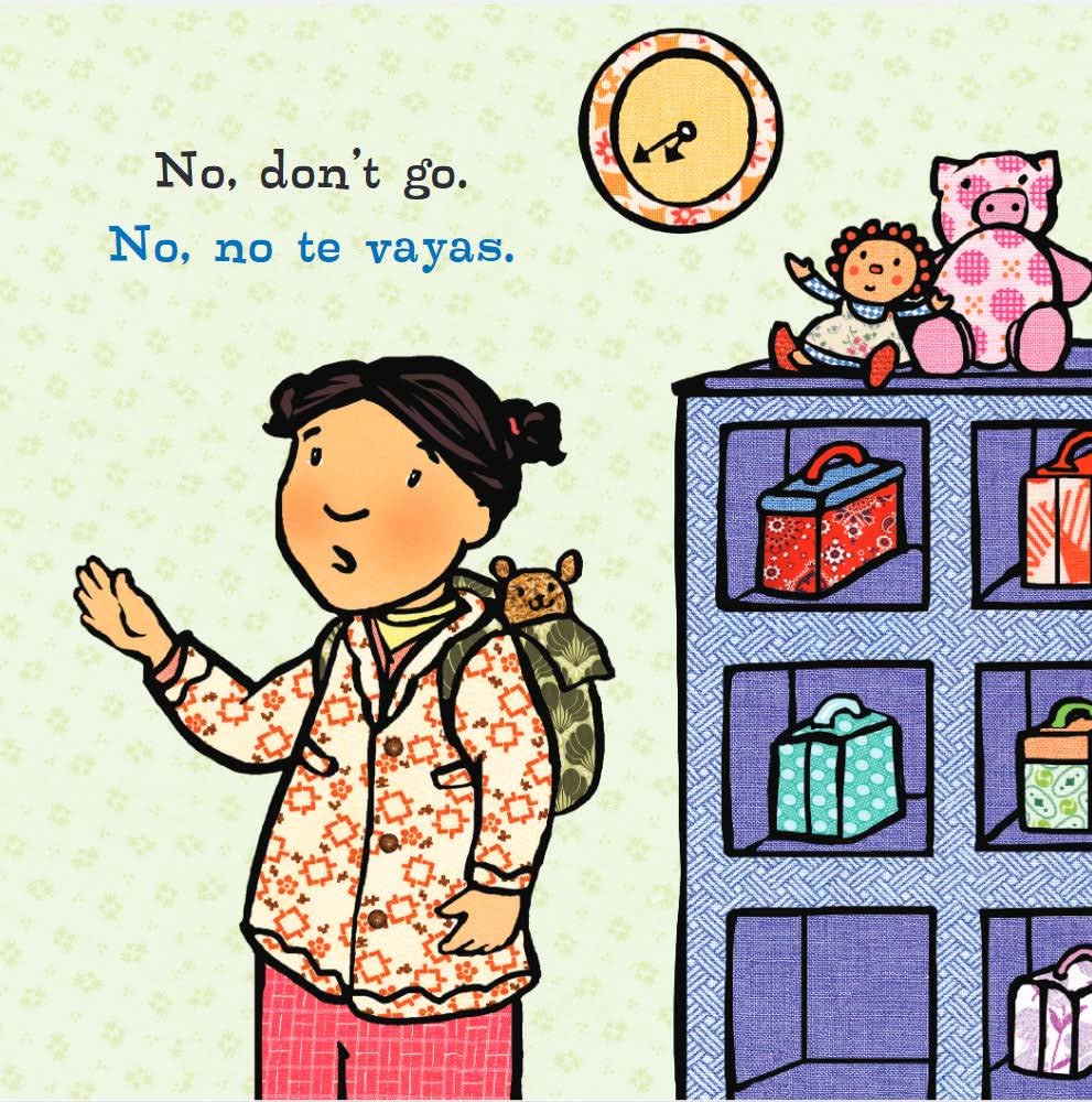 Bye-Bye Time / Momento De La Despedida (Toddler Tools Board Books) (Spanish and English Edition)