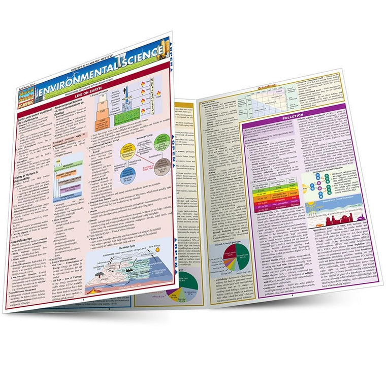 Environmental Science: a QuickStudy Laminated Reference Guide (Quick Study Academic)