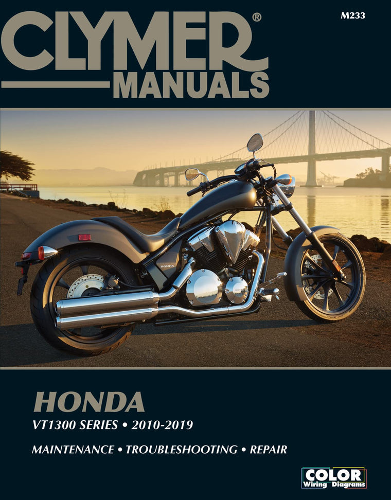 Honda VT1300 Series 2010-2019: Maintenance - Troubleshooting - Repair (Clymer Powersport)