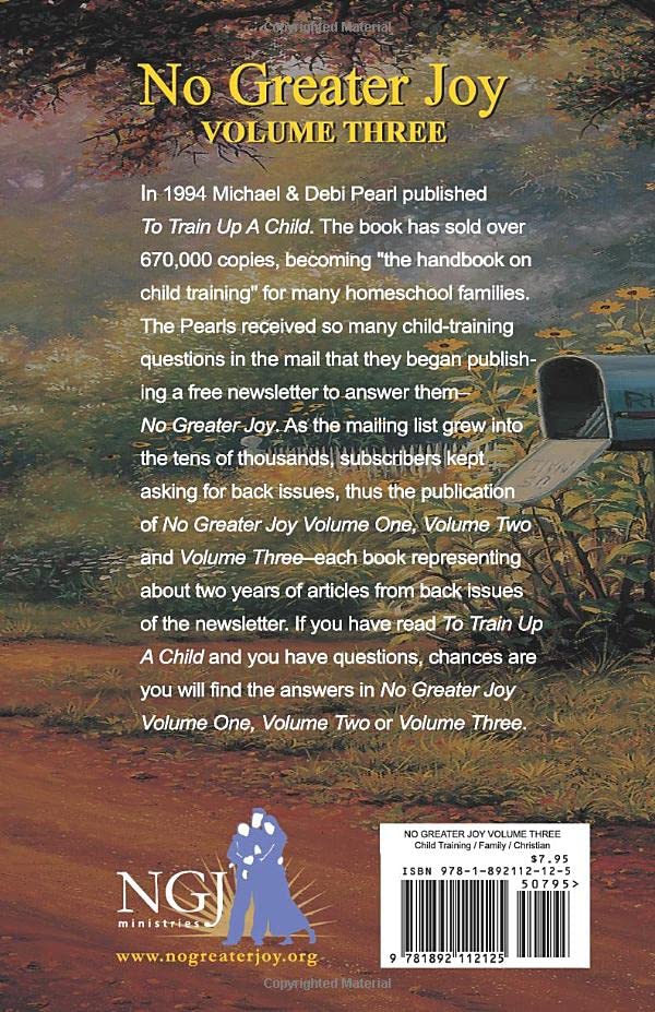 No Greater Joy: Volume Three